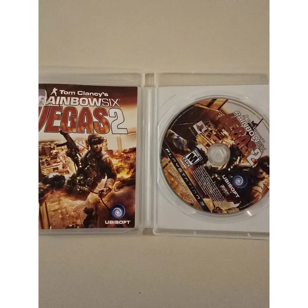 Tom Clancy's Rainbow Six: Vegas 2 (Sony PlayStation 3, 2008) Complete & Tested